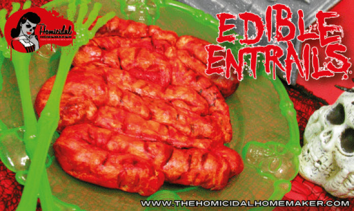 Edible Entrails – A Morbid Twist on Pigs in a Blanket!