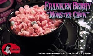 Frankenberry Monster Chow – A Sweet & Spooky Twist on a Classic!