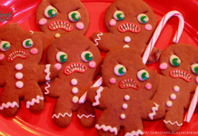 Krampus Gingerbread Cookies + My Favorite Gingerbread Dough Krampus Gingerbread Cookies Tutorial & Recipe