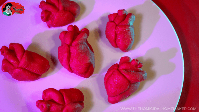 Anatomical Heart Dipped Strawberries