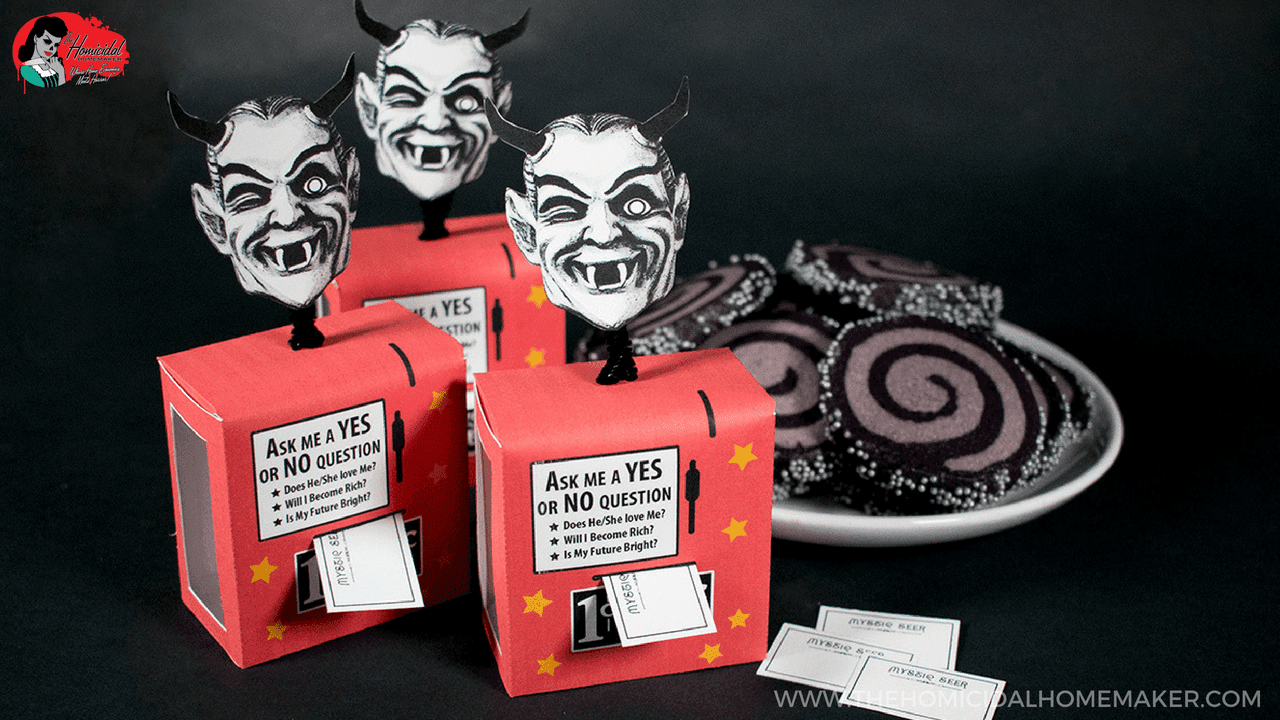 Twilight Zone Mystic Seer Candy Box Printable