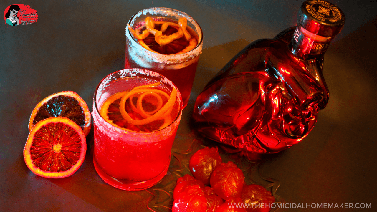 Halloween Blood Orange Margaritas