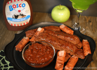 “Night of the Living Dead” Vegan Charred Remains with Bosco BBQ Sauce "Night of the Living Dead" Vegan Charred Remains with Bosco BBQ Sauce