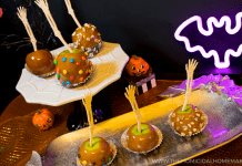 Perfect SCAREamel Apples with Nostalgia Electrics Caramel Apple Party! Perfect SCAREamel Apples with Nostalgia Electrics Caramel Apple Party!