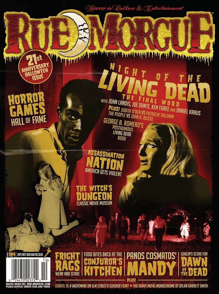 Rue Morgue #184 - Sept/Oct 2018