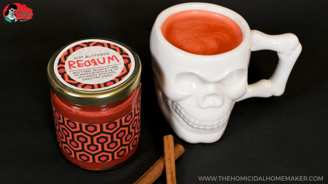 The Shining Hot Buttered Redrum Cocktail