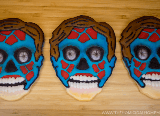 They Live Sugar Cookies with Bubblegum Icing + Mini Tutorial "They Live" Sugar Cookies with Bubblegum Icing
