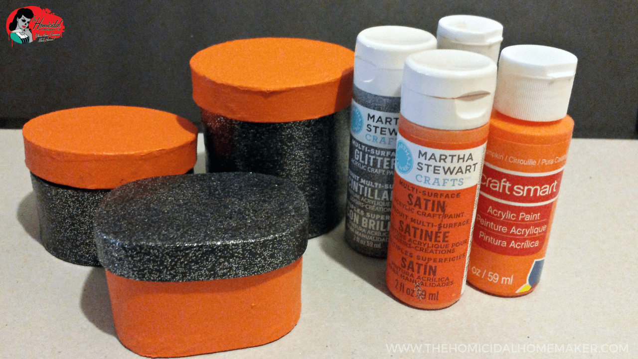 Vintage Halloween Inspired DIY Trinket Boxes