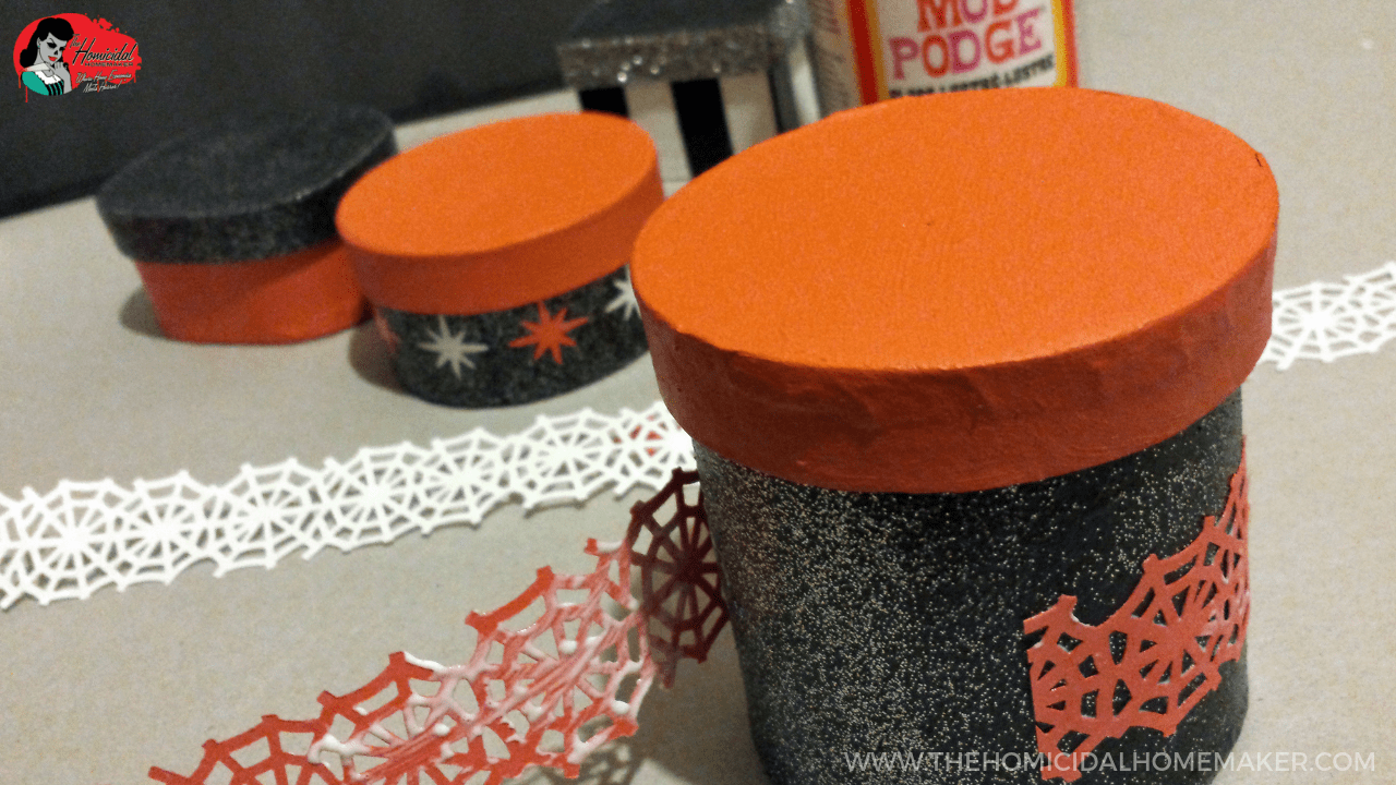 Vintage Halloween Inspired DIY Trinket Boxes