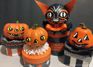 Vintage Halloween Inspired DIY Trinket Boxes Vintage Halloween Inspired DIY Trinket Boxes