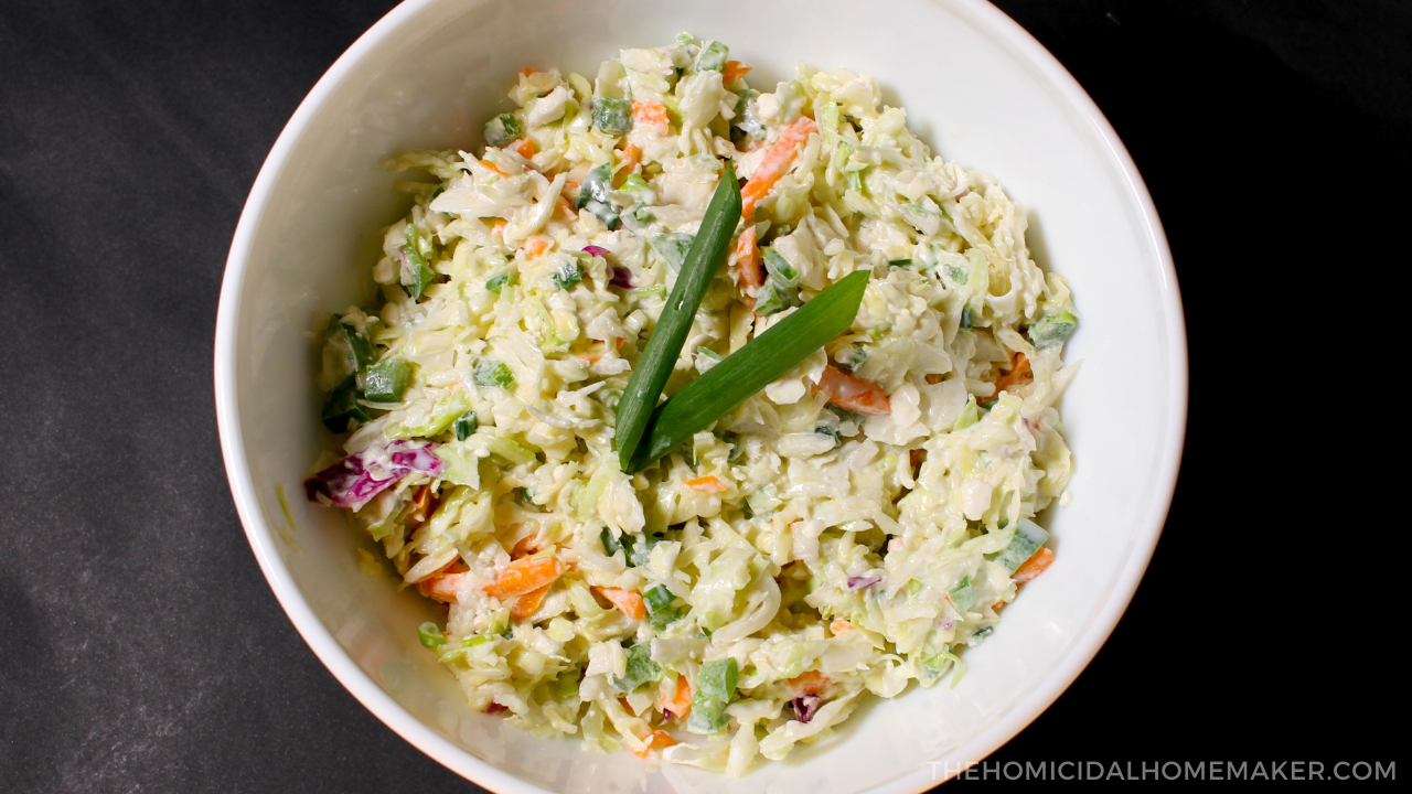 Stilton Cheese Slaw - A Vincent Price Recipe