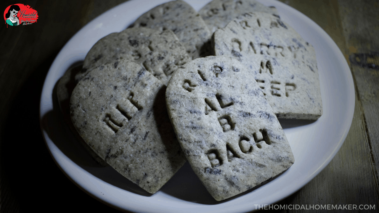 Cookies & Cream Tombstone Cookies
