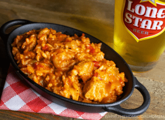 "The Last Drive-In" Lone Star Beer Jambalaya