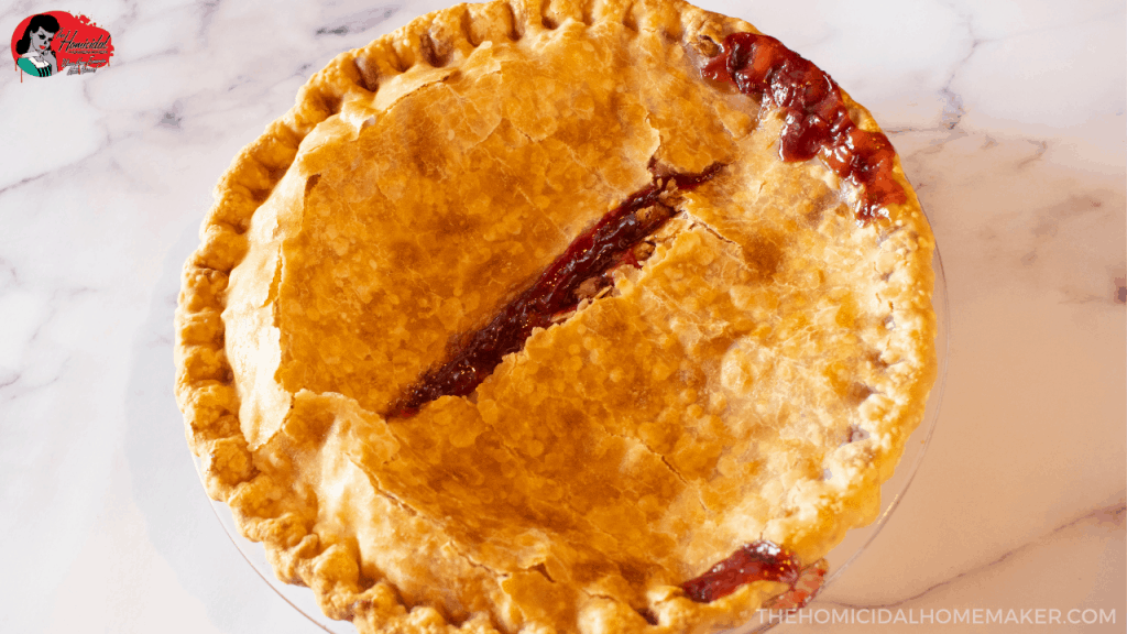 quot Thinner quot Cursed Strawberry Pie with Blood Orange (Low Sugar Recipe)