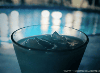 Night Swim Pool Water Punch Mocktail Recipe