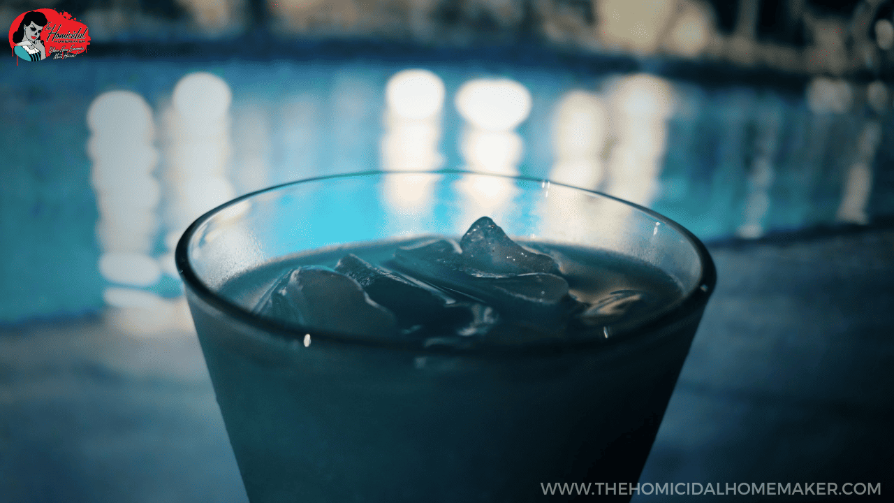 Night Swim Pool Water Punch Mocktail Recipe